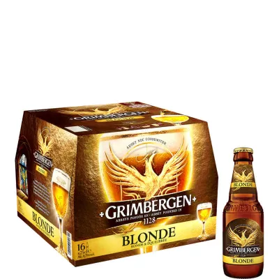 Bia vàng, 16x25cl - GRIMBERGEN