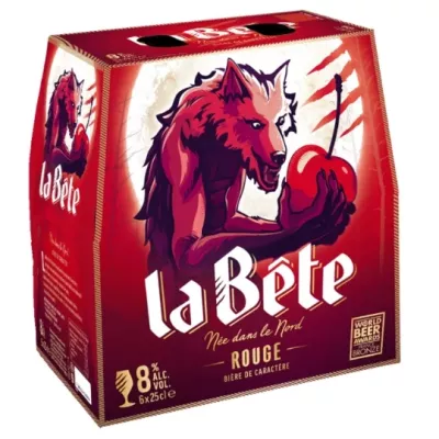 Cerveza Roja 6x25cl -la Bete