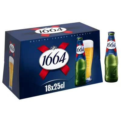 Bière Blonde 18x25cl - 1664