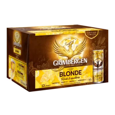12x33cl Grimbergen Boites