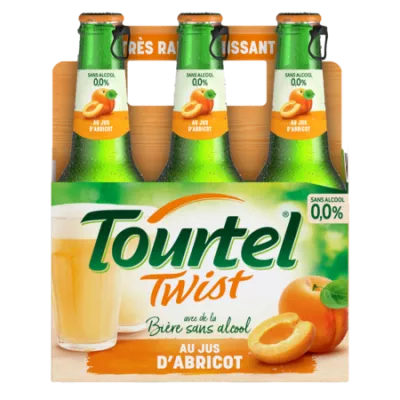 6x27 5cl Tourtel Twist Abricot