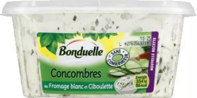 Concombre fromage blanc ciboulette 500G - BONDUELLE