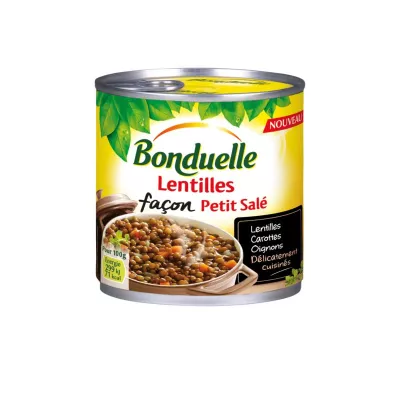 Lentejas Estilo Petit Savé; 400g - BONDUELLE