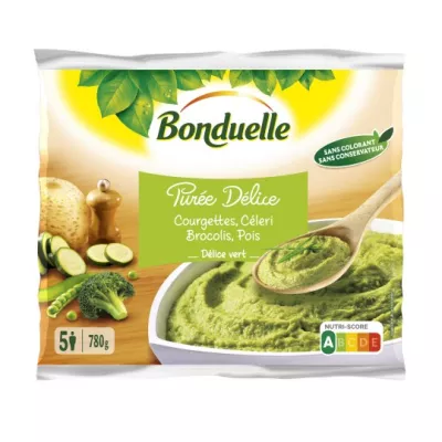 Groene genot puree met groenten 780G - BONDUELLE