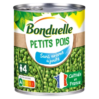 Đậu Hà Lan Không Thêm Hương Vị, 560g - BONDUELLE