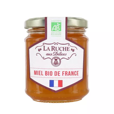 Pot Verre Miel De France Bio 2