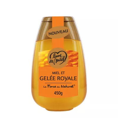 Miel Et Gelée Royale, 450g - LUNE DE MIEL