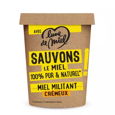 Miele Cremoso Militante 500g - LUNE DE MIEL