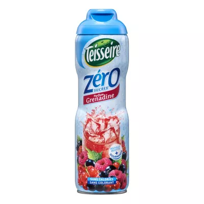 Grenadine syrup 0% sugar 60cl - TEISSEIRE