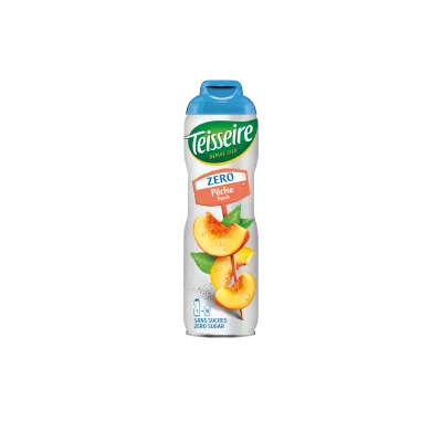 Sirop Pêche Zéro 60cl- TEISSEIRE