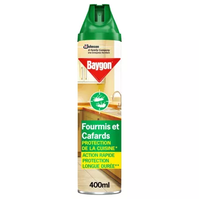 Protezione anti-fan e scarafaggi anti-raming della cucina a azione rapida 400ml - Baygon