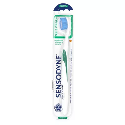 Bàn chải đánh răng có độ chăm sóc trung bình và độ chính xác cao - SENSODYNE