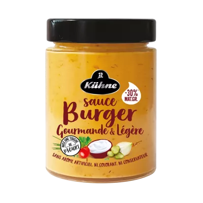 Gourmet-Burger- und Gemüsesauce, 185 ml - KÜHNE