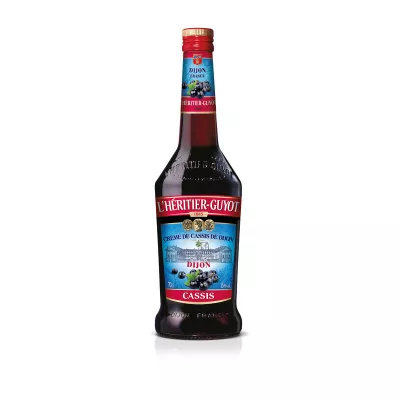 Liqueur de cassis de Dijon, 15°, bouteille de 70cl - L'HERITIER GUYOT