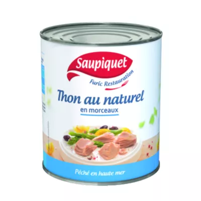 Thon Naturel en Morceaux, 4/4 - SAUPIQUET