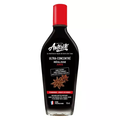Concentré de réglisse sans sucres à diluer 13cl - ANTESITE
