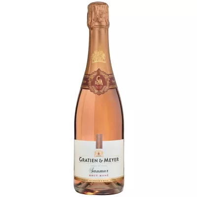 Saumur Brut Rosé wine, 12°, 75cl bottle - GRATIEN & MEYER