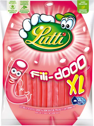 Fili Dooo Xl Fraise; 180g - LUTTI