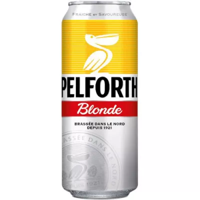 Cerveza rubia, 5,8%, 50cl - PELFORTH