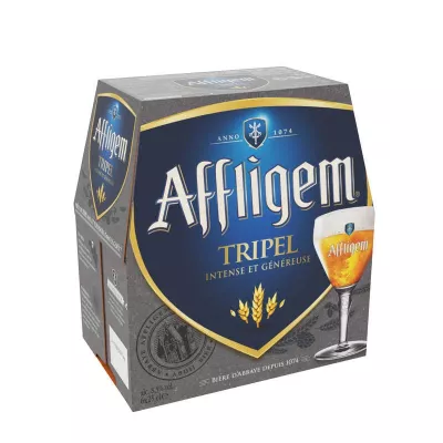 Tripel Abdijblond bier, 6x25cl - AFFLIGEM
