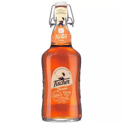 Bière Ambrée Doreleï, 65cl - FISCHER