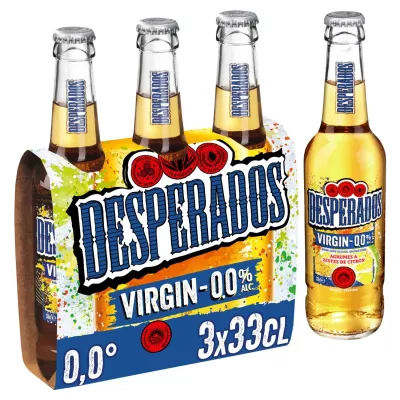البيرة الخالية من الكحول ، 3 × 33Cl - DESPERADOS