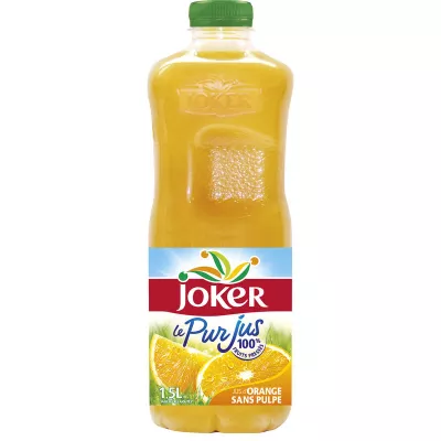 Pur jus d'orange sans pulpe 1.5L - JOKER