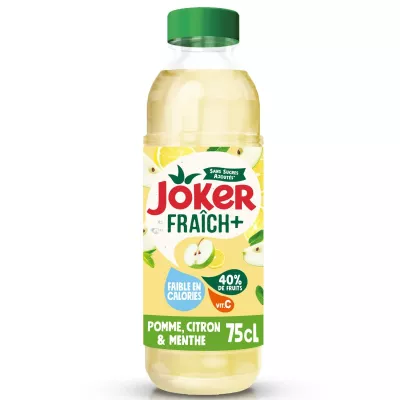 アップル、レモン、ミントのフルーツジュース 75cl - Joker