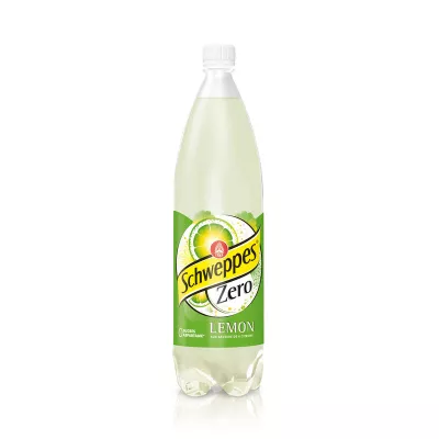 Газированная лимонная ноль сахар 1,5 л. - SCHWEPPES