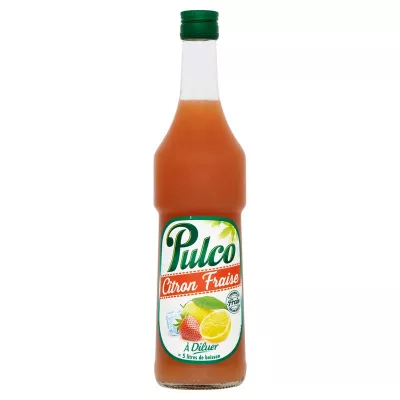 イチゴ/レモンの濃縮液を70clに希釈 - PULCO