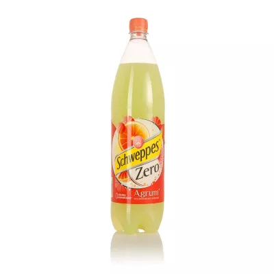 Soda agrumes zéro sucres 1,5L - SCHWEPPES