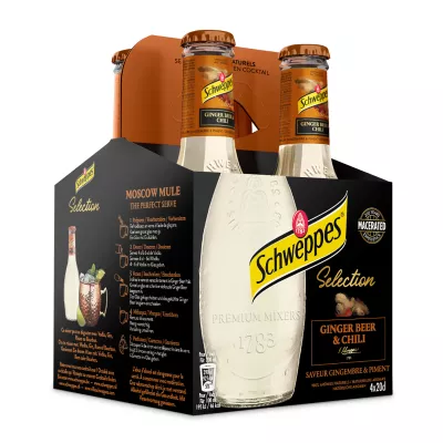 Boites de campo Schweppes, 12x33cl - SCHWEPPES