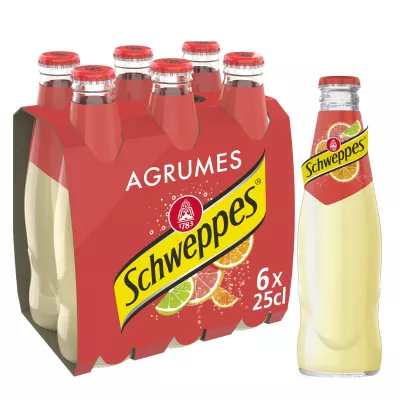 Schweppes Agrum 6x25cl Vp