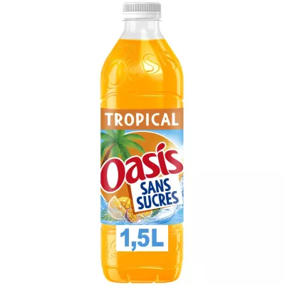 Fruitdrank zonder tropische suikers 1,5 l -oasis