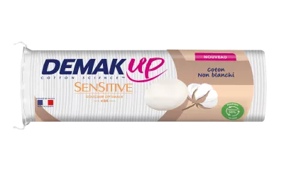 Algodão removedor de maquiagem Sensitive X64 - DEMAK UP