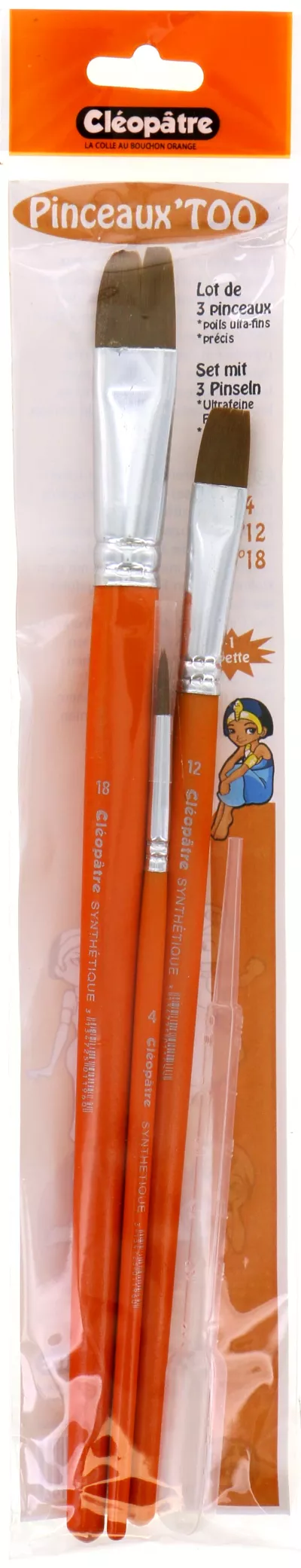 Pinceaux Too 4 Pieces