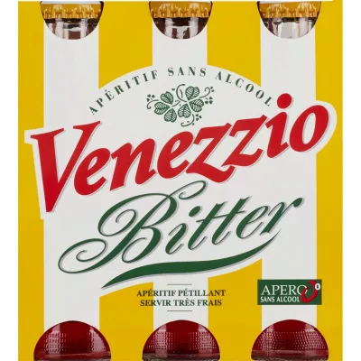 Rượu khai vị không cồn đắng, 6x10cl - VENEZZIO