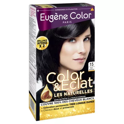 Стойкая краска для волос Черный 15 - Eugene Color