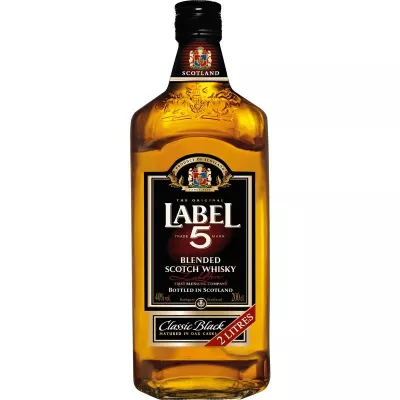 Blended Scotch Whisky Classic Black 2L - Label 5