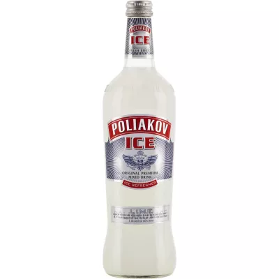 Vodka ice citron 70cl - POLIAKOV