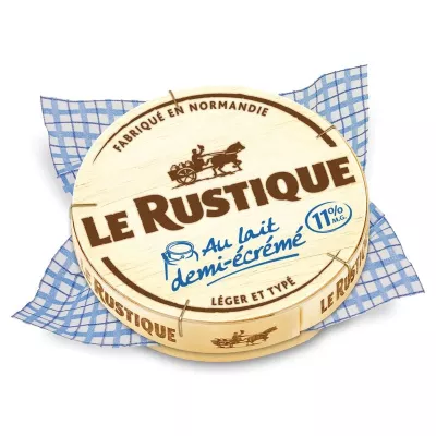 Fromage au lait écrémé le Rustique Leger 11%mg - LE RUSTIQUE