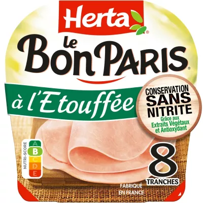 Ham with eouftated conservation without nitrite, 70g - HERTA