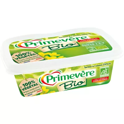 ऑर्गेनिक सॉफ्ट मार्जरीन 250 ग्राम - PRIMEVÈRE