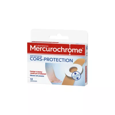 ضمادات حماية الذرة X12 - Mercurochrome