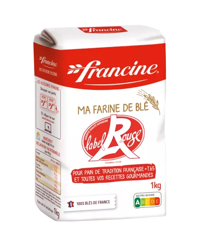 Farine Label Rouge T65, 1kg - FRANCINE