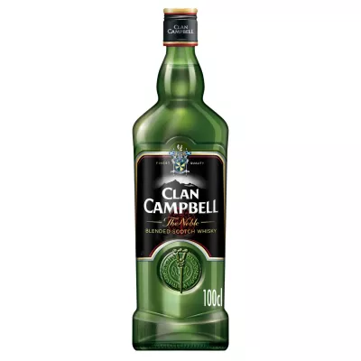 Whisky blended scotch 1L - CLAN CAMPBELL