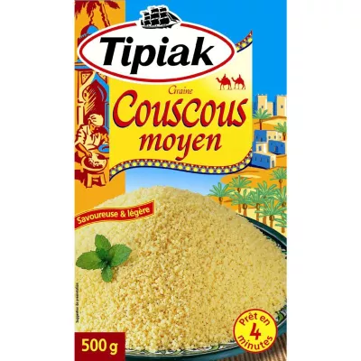 Couscous moyen  500g - TIPIAK