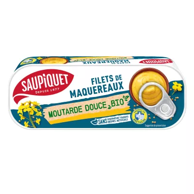 Flt Maq Moutarde Bio 120g