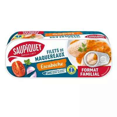 Phi lê cá thu sốt Escabeche 226g - Saupiquet