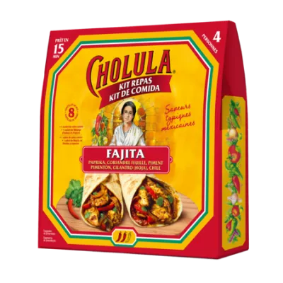 490g Kit Fajitas Cholula